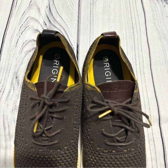 Cole Haan Shoes Men 13 M OriginalGrand Oxford Plain Toe Gray Stitchlite‎ main image 8